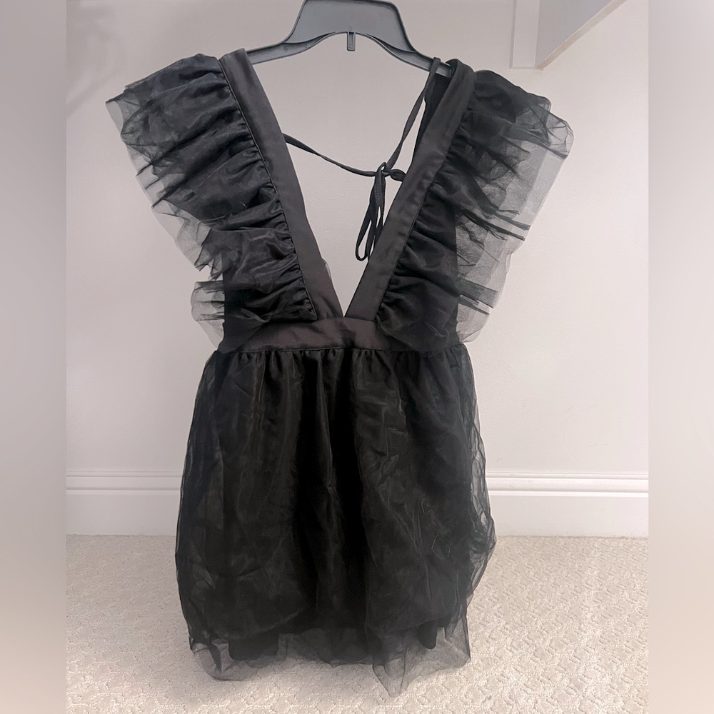 Cute cocktail dress with tulle